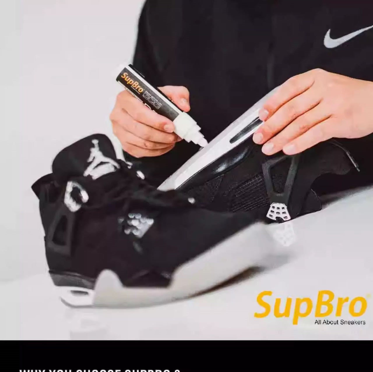 SupBro Unyellowing and Oxidation of Crystal Soles Anti-Oxidation Pen